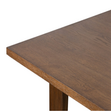 Covington Dining Table in Matte Brown