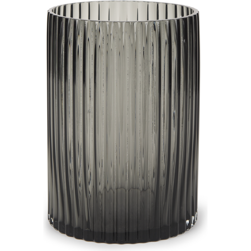 Dawn Vase - Smokey Black