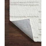 Bliss Rug in White / Grey