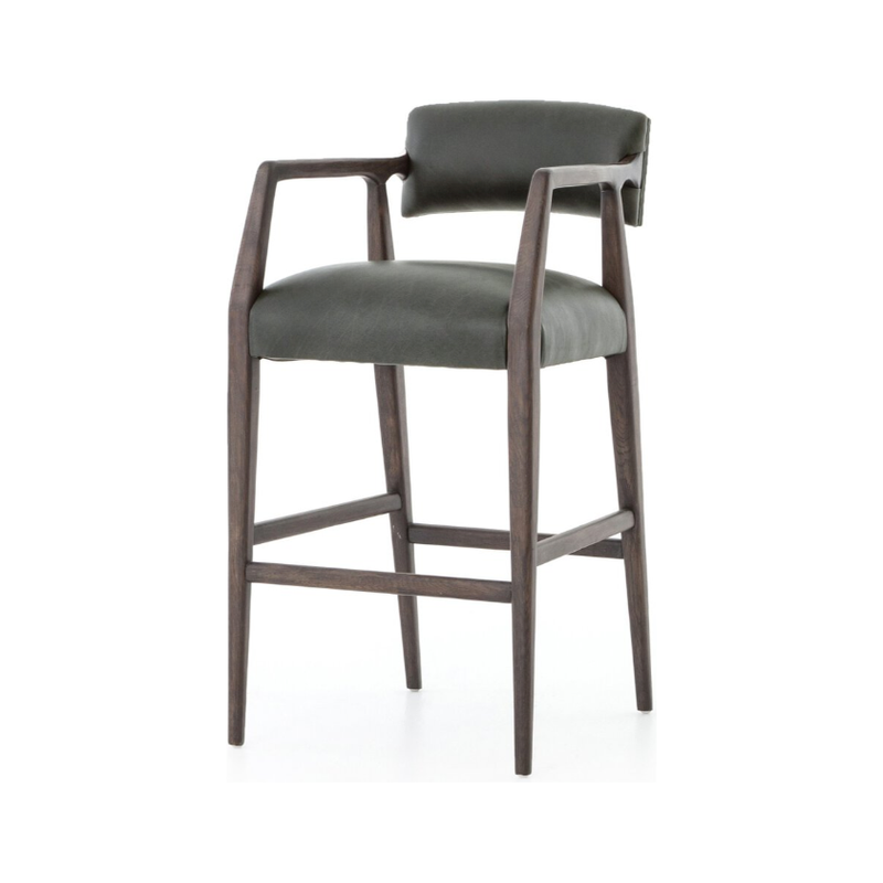 Tyler Bar Stool in Chaps Ebony