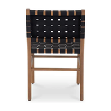 Mila Outdoor Dining Chair in Black