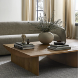 Pickford Square Coffee Table in Dusted Oak Veneer