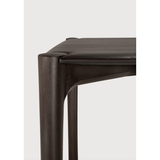 PI Dining Table Teak Dark Brown 55"