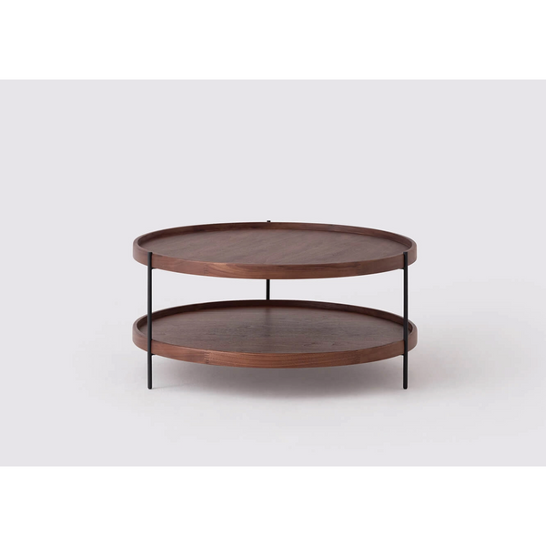 Sage Round Coffee Table in Walnut
