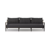 Sherwood Outdoor Sofa in Bronze/FIQA Boucle Slate