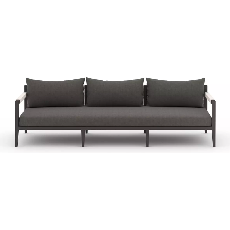 Sherwood Outdoor Sofa in Bronze/Venao Charcoal