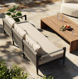 Sherwood Outdoor Sofa in Bronze/Faye Sand