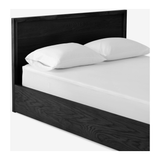 Marcel Lift Storage Bed - Black Oak