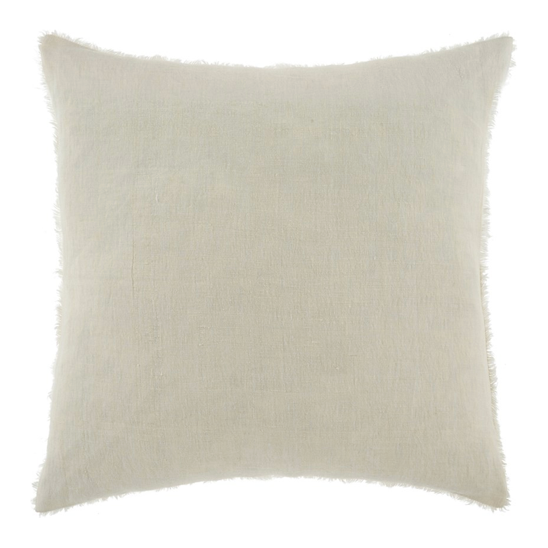 Lina Linen Cushion - Ivory 24x24