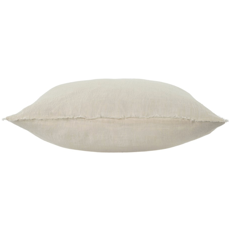 Lina Linen Cushion - Ivory 24x24