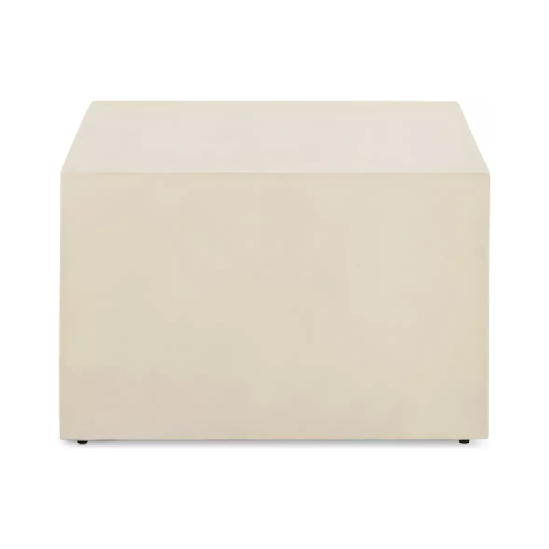 Hugo Coffee Table - Parchment White