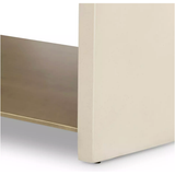 Hugo Coffee Table - Parchment White