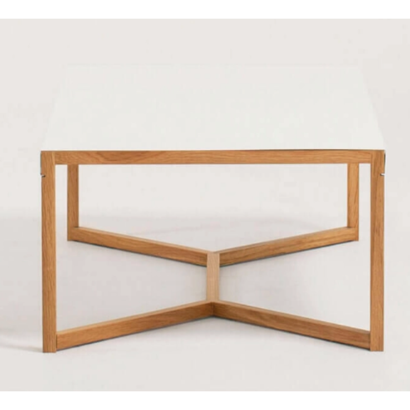 Trivia Coffee Table - White and Oak