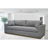 Anderson Sofa in Woven Charcoal