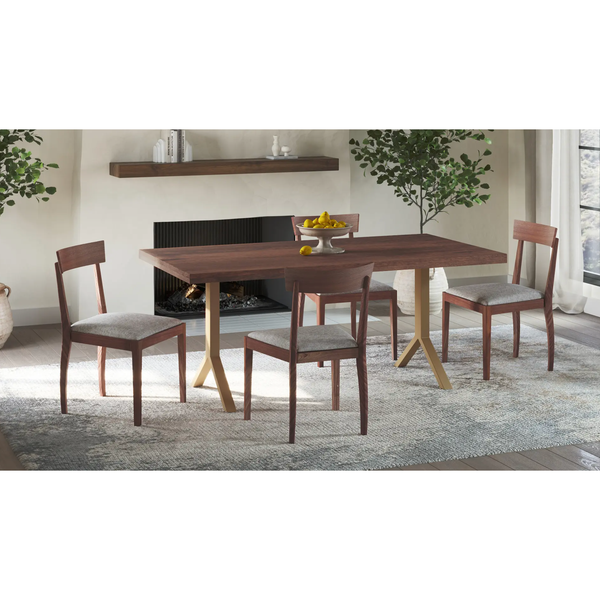Leone Dining Chair in Walnut - Set Of Two