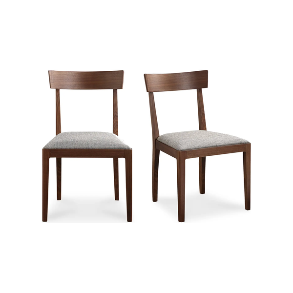 Leone Dining Chair in Walnut - Set Of Two