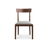 Leone Dining Chair in Walnut - Set Of Two