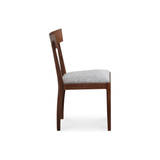 Leone Dining Chair in Walnut - Set Of Two
