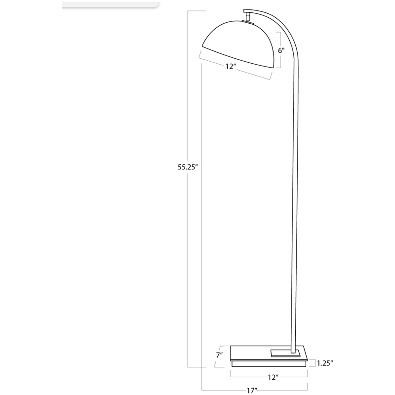 Otto Floor Lamp in Oil Rubbed Bronze