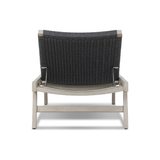 Delano Outdoor Chaise in Weathered Grey