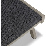 Delano Outdoor Chaise in Weathered Grey