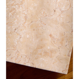 Marble Serving Stand in Beige