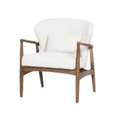 Rhodes Club Chair in Snow