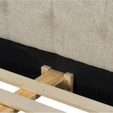Newhall Bed in Plushtone Linen