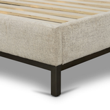 Newhall Bed in Plushtone Linen