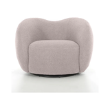 Dune Swivel Lounge Chair in Dusty Rose