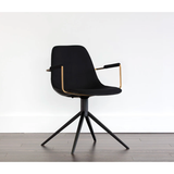 Cassius Swivel Dining Chair