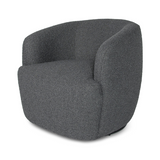 Aspen Swivel Chair - Charcoal