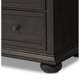 Geoffrey Wide Dresser in Smoked Black Veneer