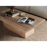 Yvonne Coffee Table - Whitewash Acacia