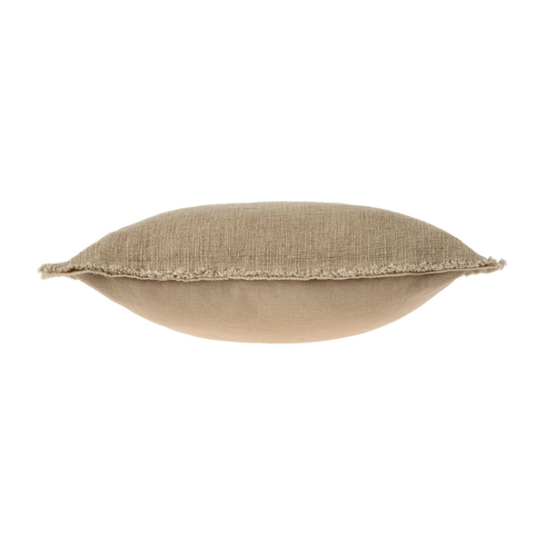 Selena Linen Cushion - Beige