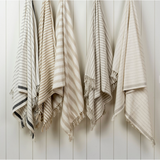 Pinstripe Hammam Bath Towel
