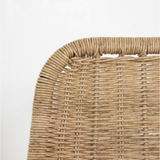 Calabria Stackable Dining Chair in Natural