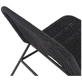 Bruno Outdoor Chair in Dark Grey