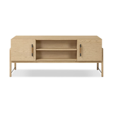 Rosedale Executive Desk in Yucca Oak Veneer