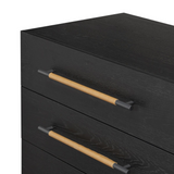 Rosedale 8 Drawer Dresser in Ebony Oak Veneer