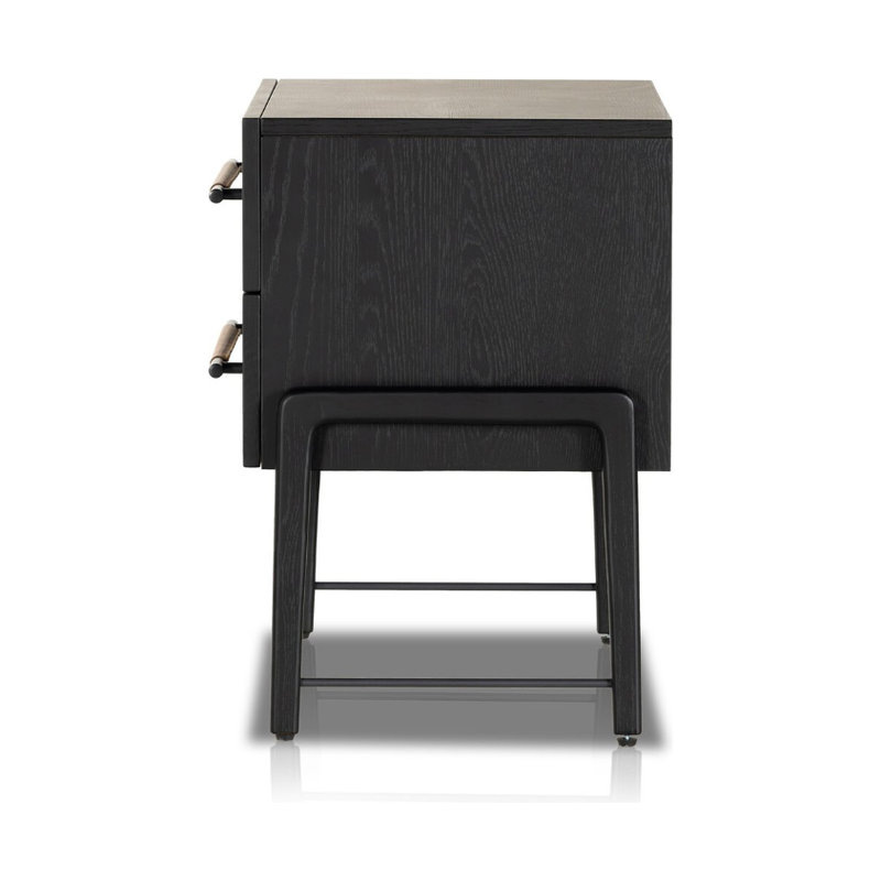 Rosedale Nightstand in Ebony Oak Veneer