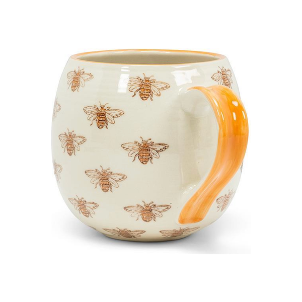 Size: 5"L
Material: Stoneware
Color: Ivory/Yellow
Capacity: 16oz