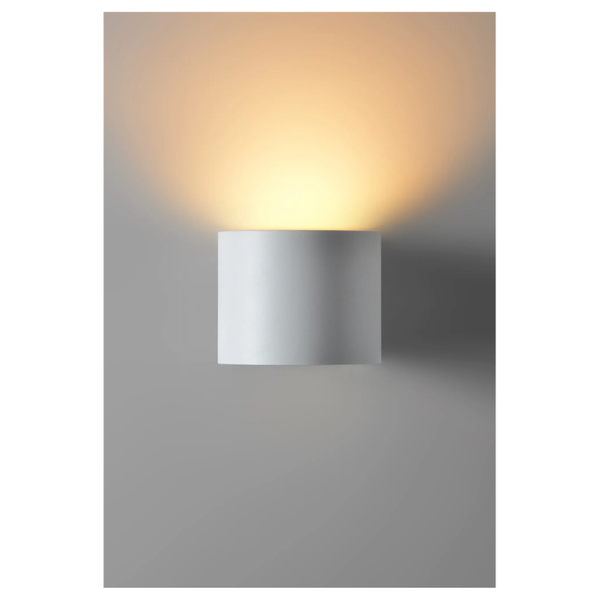 Zak Wall Sconce in White