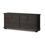 Geoffrey Wide Dresser in Smoked Black Veneer