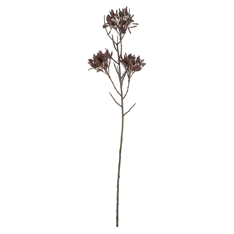 Wild Flower Spray in Dark Purple