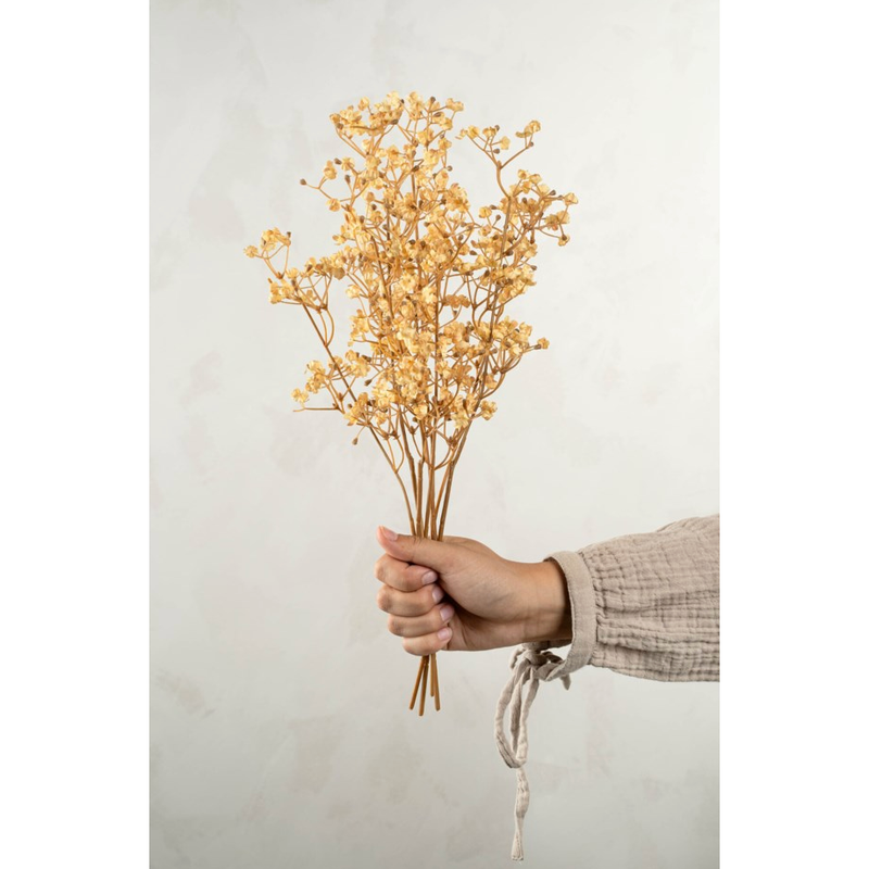 Baby's Breath Floral Spray Brown