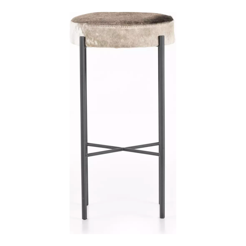 Nocona Bar Stool in Speckled Hide