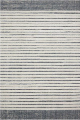 Hagen Area Rug - White/Ocean
