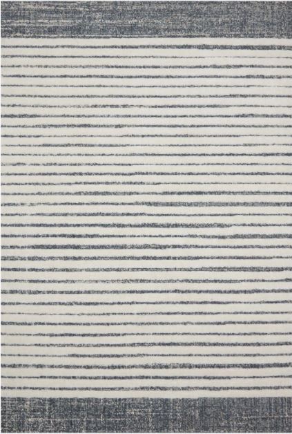 Hagen Area Rug - White/Ocean