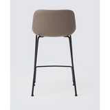 Oles Stool - Grey Synthetic Leather